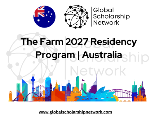 The Farm 2027 Residency Program in Australia (Fully Funded for Visual Artists | $15,000 Grant)