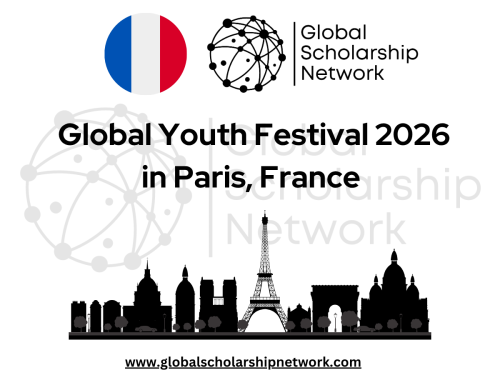 Global Youth Festival 2026 in Paris, France (Fully Funded Scholarships | No IELTS Required)