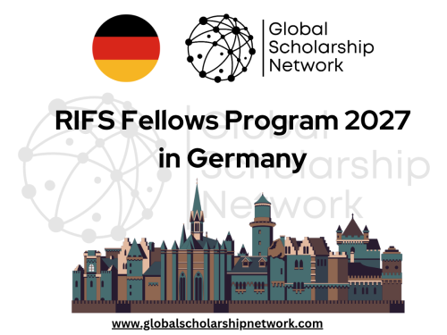 RIFS Fellows Program 2027 in Germany (Fully Funded | Sustainability Fellowship in Potsdam)