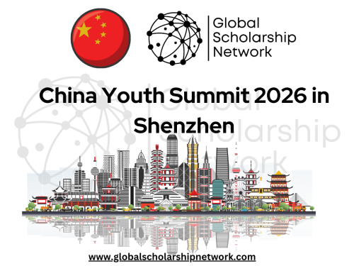 China Youth Summit 2026 in Shenzhen | Funded International Youth Summit in China