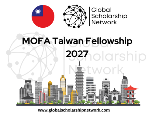 MOFA Taiwan Fellowship 2027 (Fully Funded Research Fellowship in Taiwan | Monthly Stipend + Airfare)